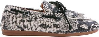 VIA VAI Schoenen, Dames, Zwart, 39 EU, Leer, June Loua Moccasins
