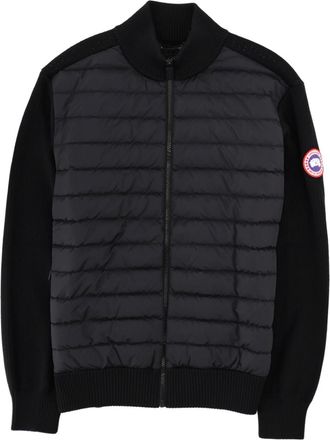Canada Goose Black Quilted Mock Collar Jacket