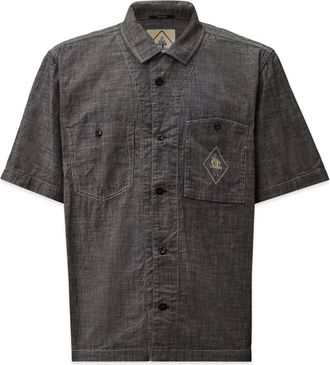 C.P. Company 4.75 OZ SS CHAMBRAY SHIRT Size: XXL, colour: INDIGO