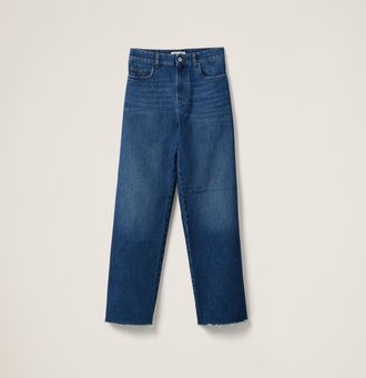 Miu Miu Five-pocket denim jeans