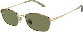 Giorgio Armani AR6151 30132A Womens Sunglasses Gold Size 52