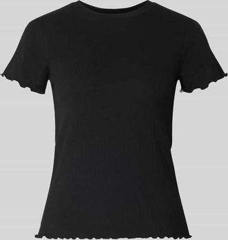 Pieces Slim Fit T-Shirt mit Viskose-Anteil Modell NICCA in Black, Gr&ouml;&szlig;e XL