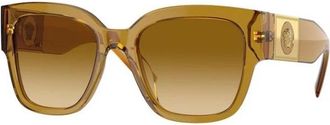 Versace Authentieke Bril met Topkwaliteit - Dames - Zonnebrillen - Geel - 54 MM - Accessoires