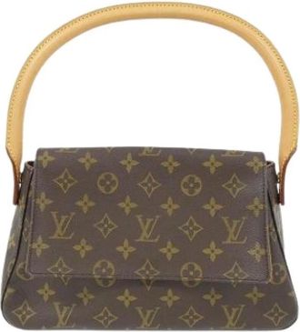 Louis Vuitton Pre-owned Handbags, female, Brown, Size: ONE SIZE Pre-owned Monogram Mini M51147 Shoulder Bag