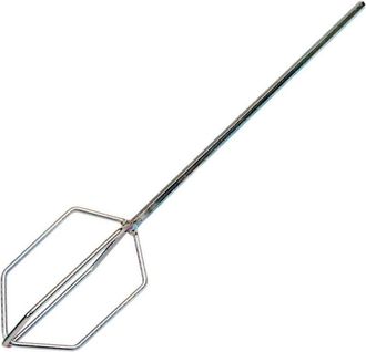 Trade Shop Trade Shop - L&aacute;tigo De Acero Galvanizado Para Mezclador De Mortero Cola Pintura Longitud 40 Cm