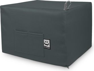 Happers Happers - Puff Cama Confort Gris Oscuro &Uacute;nico Gris