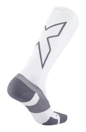 2XU Mens Refresh Recovery Compression Tights in White/grey at Nordstrom, Size X-Large