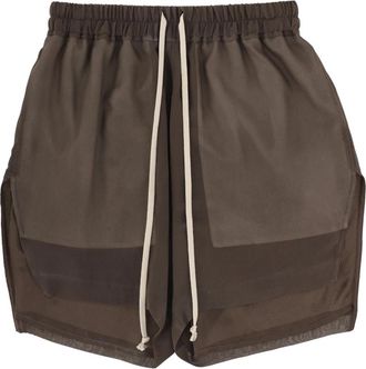 Rick Owens Boxers Shorts - Dames - Bermuda - Bruin - XS - Korte Broeken