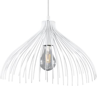 Sollux Lighting Lámpara de techo blanco acero alt. 125 cm