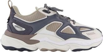 Axel Arigato Satellite Runner Sneakers Wit/Beige - Heren - Sneakers - Veelkleurig - 41 EU - Schoenen