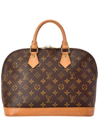Louis Vuitton Brown Monogram Coated Canvas Alma (Authentic Pre-Loved)