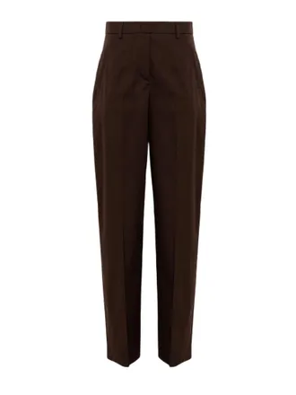 Blugirl Straight-Leg Trousers With Polished Finish