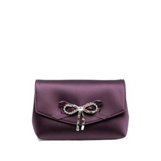 Jimmy Choo London Soft Bow Mini Shoulder Bag