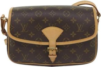 Louis Vuitton Pre-owned Cross Body Bags, female, Brown, Size: ONE SIZE Pre-owned Sologne Shoulder Bag