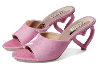 Badgley Mischka Lucid Womens Sandals Diamond Pink : 7.5 M, Leather