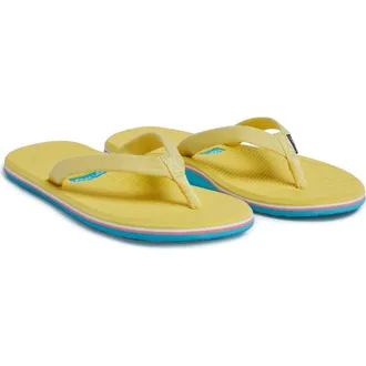 Hari Mari Dunes Sunset Waterproof Flip Flop in Canary Yellow at Nordstrom Rack, Size 11