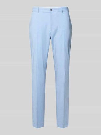 s.Oliver Black Label Regular Fit Anzughose mit Viskose-Anteil in Hellblau, Gr&ouml;&szlig;e 102