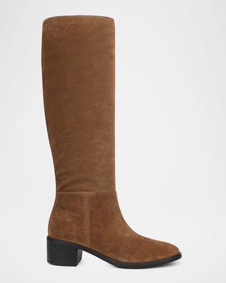Vince 50mm Pace Suede Knee-High Boots