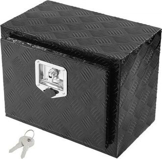 OEM Truckbox Werkzeugbox, Unterboden-anh&auml;ngerbox, Werkzeugkasten 46 X 32 X 36 Cm Pickup-aufbewahrungsbox, Aluminiumlegierung, 20 Kg Belastbarer Werkzeugka
