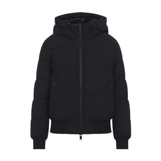 Moose Knuckles Soho Down Bomber - - Jackets - Donna - Nero - M