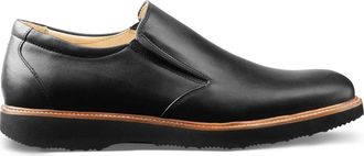 Samuel Hubbard Frequent Traveler Laofers D Black Leather Shoes HAWK529