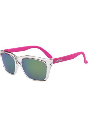 Bolle Womens 12045 527 Retro Collection Pink Sunglasses - Transparent - One Size