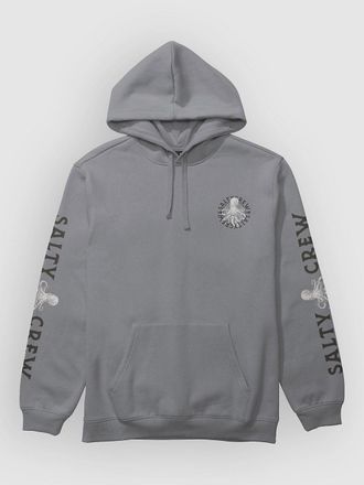 Salty Crew Tentacles Fleece Hoodie grau
