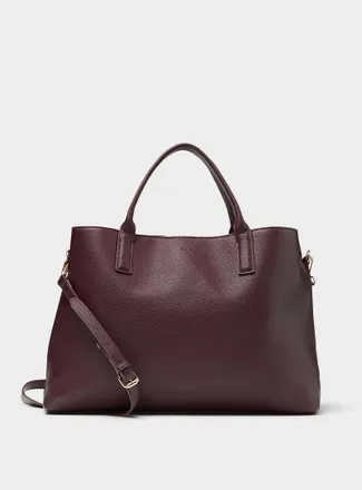 Ela Womens Compartmented minimalist work Tote Bag