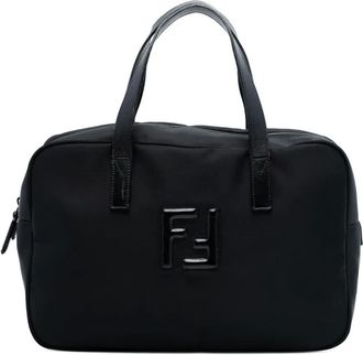 Fendi 20th Century Nylon FF handbag - Nero