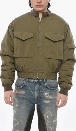 Givenchy Cotton-Blend Bomber with Utility Pockets Givenchy