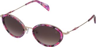 Tous Vrouwen Zonnebril 51/20/135 mm Acetaat En Metaal