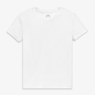 primary Adult Rib Tee in White at Nordstrom, Size Xx-Large