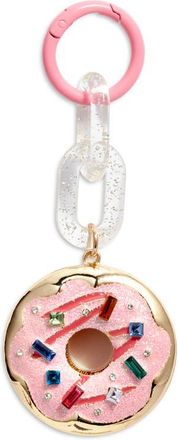 Chelsea28 Donut Bag Charm in Pink Multi- Gold at Nordstrom