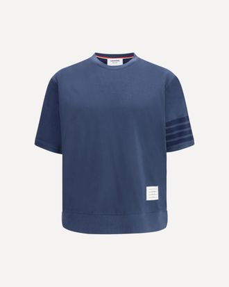 Thom Browne 4-Bar cotton jersey T-shirt Male 3