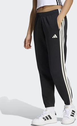 adidas Stadium - Pantaloni regular fit neri con tre strisce-Nero