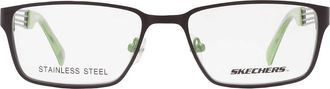Skechers Demo Rectangular Mens Eyeglasses SE3166-1 005 54