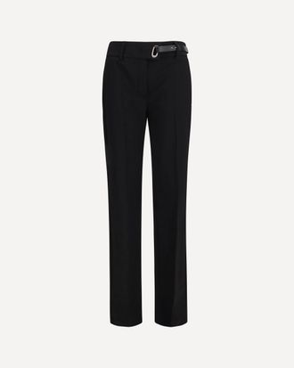 Sportmax Pantaloni Rum a sigaretta con cintura Woman 42
