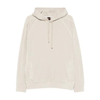 HUGO BOSS Hoodies & sweatvesten, Heren, Beige, M, Katoen, Hoodies