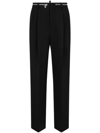Dsquared2 Geplooide pantalon - Zwart