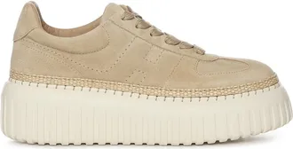 Hogan H-Stripes Trainers - female - Hogan - Sneakers - Beige - 3 1/2 UK - Shoes
