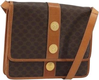 Celine Pre-owned Cross Body Bags, female, Brown, Size: ONE SIZE Pre-owned Vintage Shoulder Bag