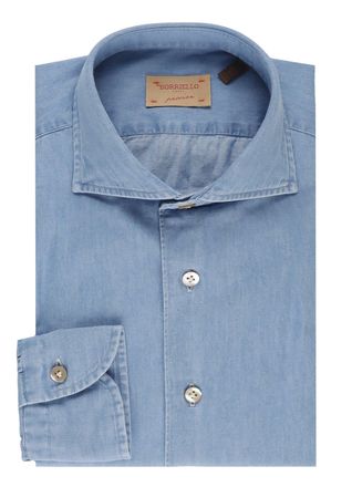 Borriello Light Blue Classic Collar Shirt