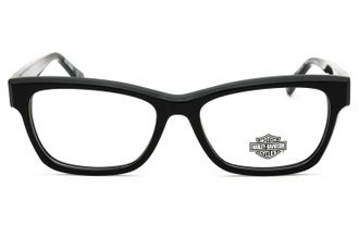 Harley-Davidson HD50105 Rectangular Acetate Eyeglasses - Black