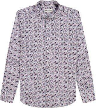 Robert Graham Mackney Floral Cotton Button-Up Shirt in Multi at Nordstrom Rack, Size 15.5 - R