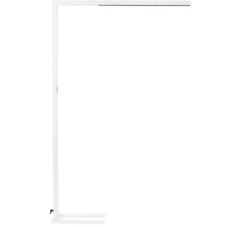 Beliani LED Floor Lamp MENSA with Motion Sensor Metal White