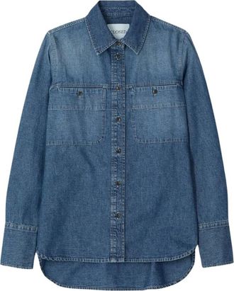 Closed Mujer, Blusas y Camisas, Azul, Talla: M