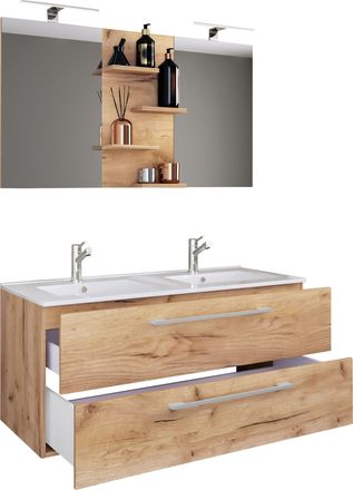 ebuy24 Lavabo De 3 Piezas Budasi Sp 128x112x46 - Vcm