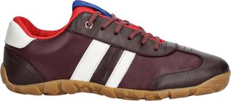 Wales Bonner Leren Sneakers met Streep - Dames - Sneakers - Bruin - 38 EU - Leer - Schoenen
