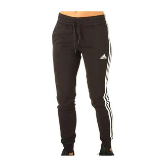 adidas Bedrukte joggingbroek - Dames - Trainingsbroeken - Zwart - S - Katoen - Fitness