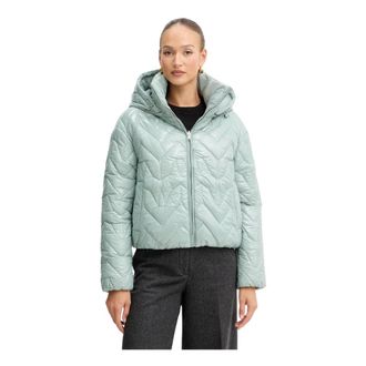 Patrizia Pepe Dames, Jassen, Groen, Maat: M Leer